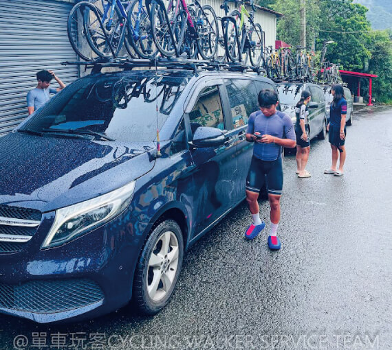 美濃茂林騎訓一日遊，單車玩客旅遊團隊協助單車接送補給與保母車支援
