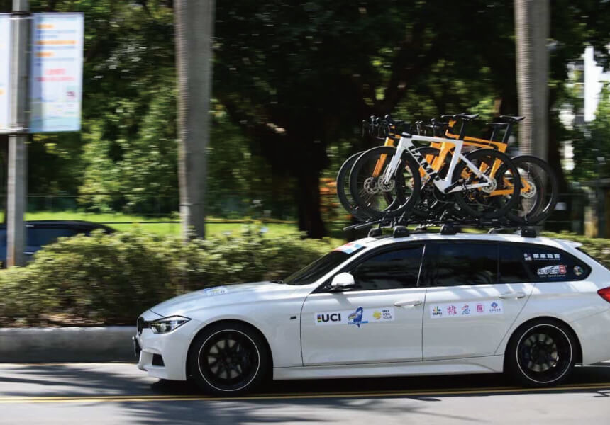 陪著車隊一路往前衝，真正讓補給與接送都跟得上的單車後勤的第3張圖片