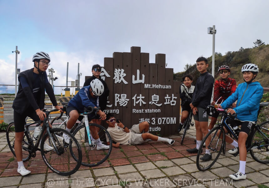 國二團第一次挑戰武嶺：有一台補給車在後面，孩子們就多了一份往上的勇氣的第3張圖片